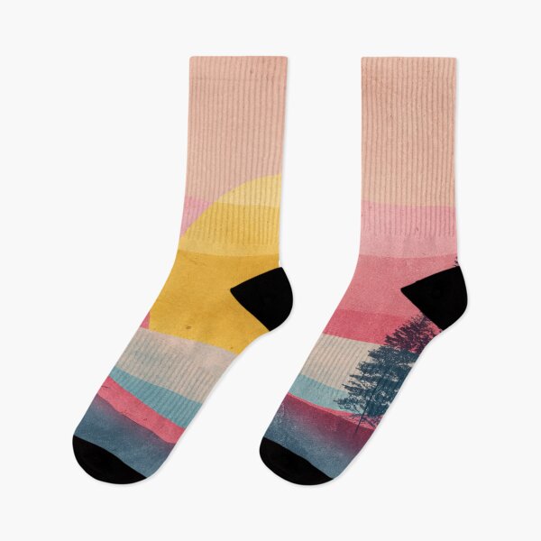 Item preview, Sunset over hills and trees designed and sold by anytka.