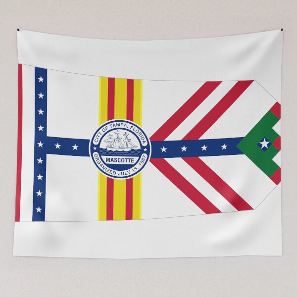 Item preview, Tampa Flag - Florida Gulf Coast & Champa Bay Pride designed and sold by NTGUILTY.