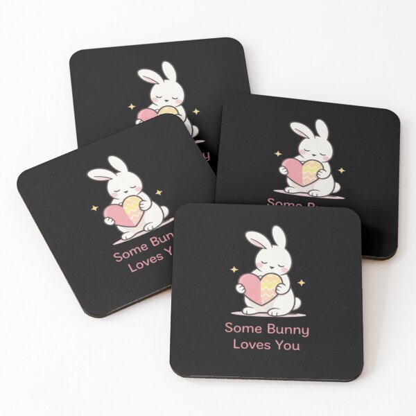 Item preview, Some Bunny Loves You Cute Easter Bunny Heart Minimal Aesthetic Shirt designed and sold by Line-Mood1⭐️⭐️⭐️⭐️⭐️.
