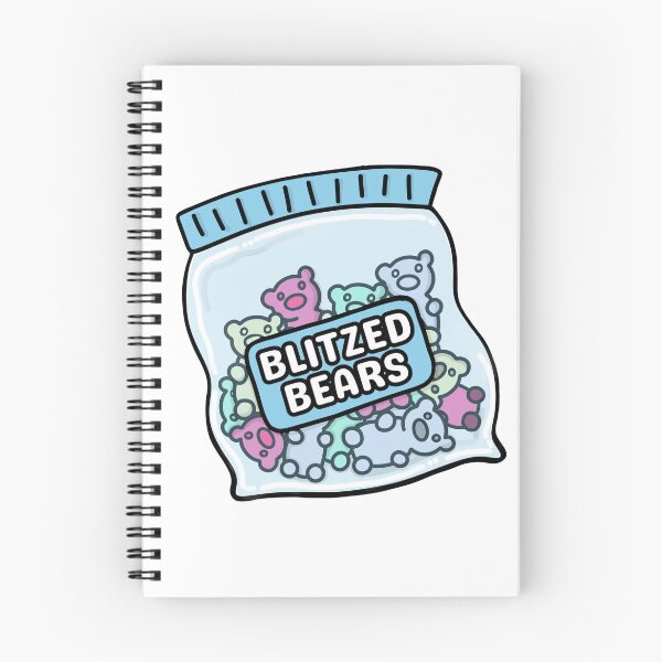 Item preview, Blitzed Bears THC Gummy Edibles Stoner 420 Art designed and sold by MycoMindsMedia.