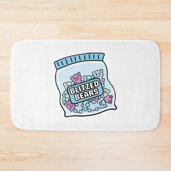 Item preview, Blitzed Bears THC Gummy Edibles Stoner 420 Art designed and sold by MycoMindsMedia.