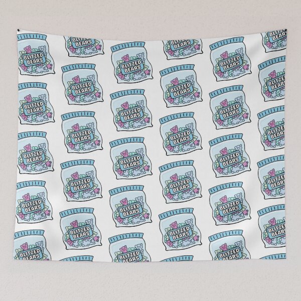 Item preview, Blitzed Bears THC Gummy Edibles Stoner 420 Art designed and sold by MycoMindsMedia.