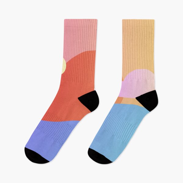Item preview, Minimalist Sunset Clouds Vaporwave Landscape designed and sold by Gradient Concept.
