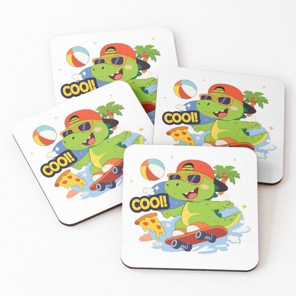 Item preview, Cool Skateboarding Dinosaur designed and sold by DesignbyAnnaM.