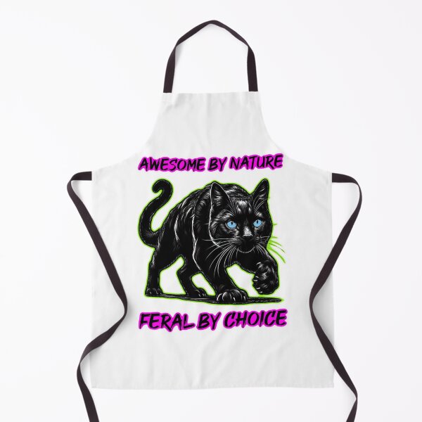 Item preview, Awesome by nature, feral by choice designed and sold by Miscelenious.
