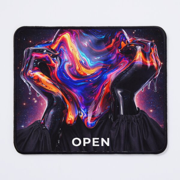 Item preview, Open Your Mind Psychedelic Cosmic Art designed and sold by AbstractAuraArt.