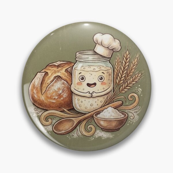Item preview, National Sourdough Bread Day Sourdough Lover Baking Sticker designed and sold by GymTanLaundry.