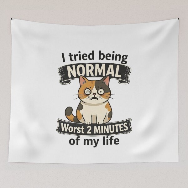 Item preview, Embrace Your Inner Chaos: Grumpy Calico Cat designed and sold by TshirtsOnline-.