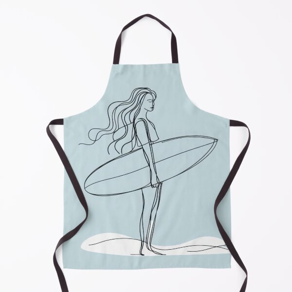 Item preview, Surfer on shore with board designed and sold by anytka.