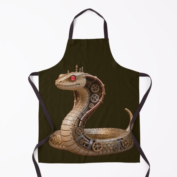 Item preview, Brass Fang: The Steampunk Cobra designed and sold by SynthRaccoon.
