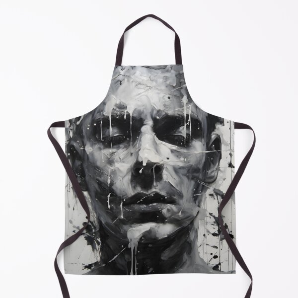 Item preview, Dark Aesthetic Face Art - Abstract Male Portrait Print - Dissolving Face Portrait designed and sold by ArtFireGallery.
