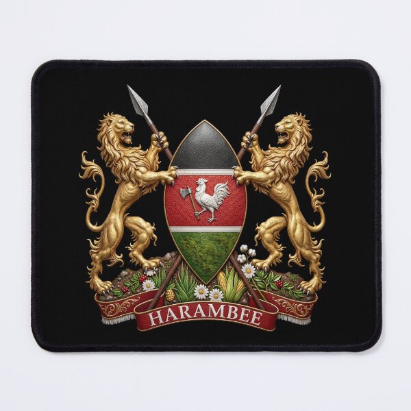 Item preview, Kenya Coat of arms designed and sold by tony4urban.