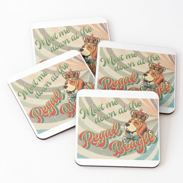 Item preview, Meet me down at the Regal Beagle designed and sold by Miscelenious.