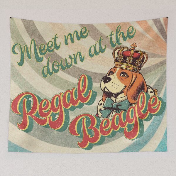 Item preview, Meet me down at the Regal Beagle designed and sold by Miscelenious.