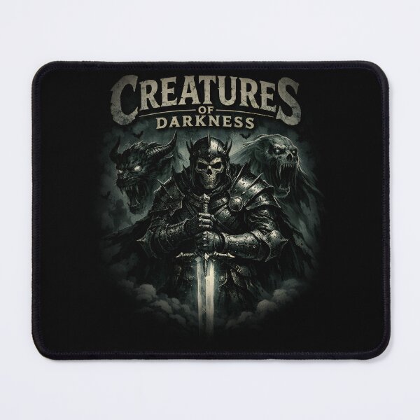Item preview, Skull Knight – Creatures of Darkness Art designed and sold by CosmicSplendor.