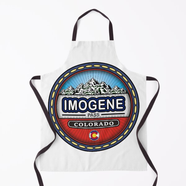 Item preview, Imogene Pass Colorado stitching effect emblem designed and sold by studioss76.