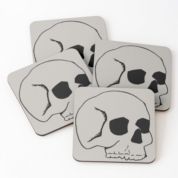 Item preview, Skull sketch designed and sold by Archaeobart.