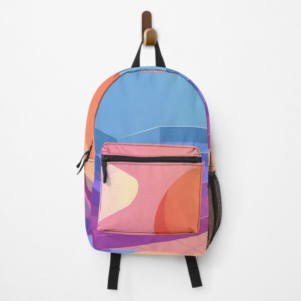 Item preview, Isometric Vaporwave Sunset Tech Landscape designed and sold by Gradient Concept.