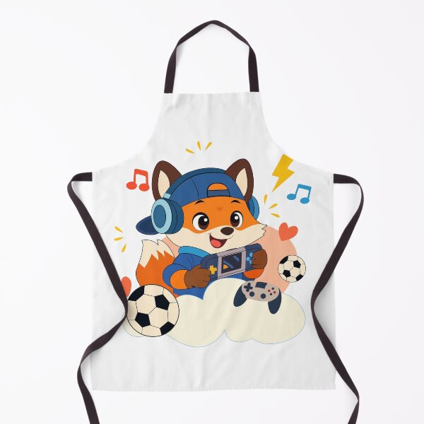 Item preview, Gamer Fox on a Cloud designed and sold by DesignbyAnnaM.