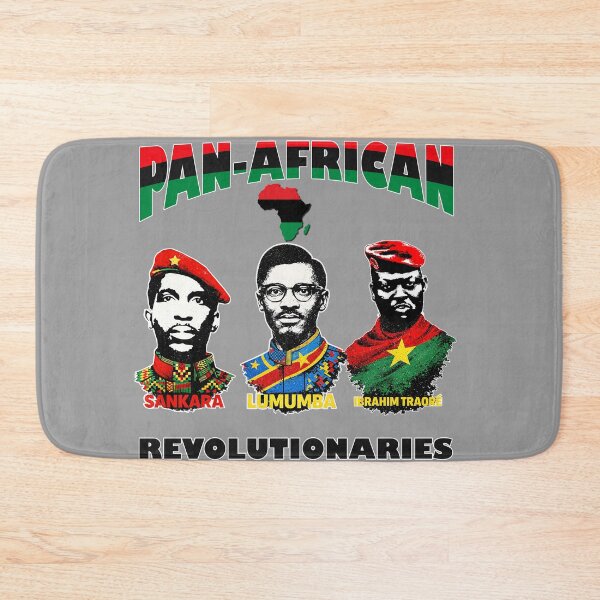 Item preview, Vintage Pan-African Revolutionaries – Thomas Sankara, Ibrahim Traoré, Patrice Lumumba designed and sold by Youngkev-arts.