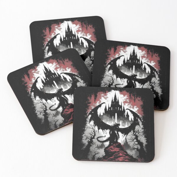 Item preview, Winged Demon Creature – Dark Horror Art (BLACK) designed and sold by MorbidDreams.