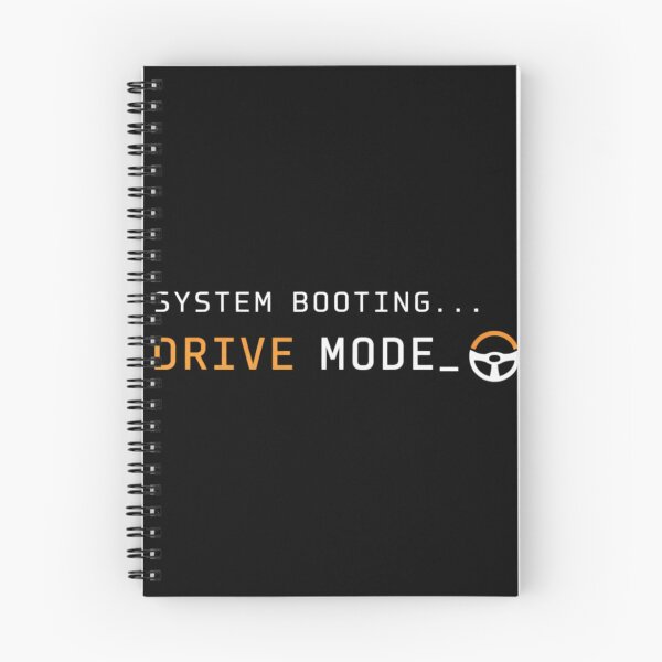 Item preview, Drive Mode Activated – System Booting Futuristic Car Tech Design designed and sold by MoosElkPL.