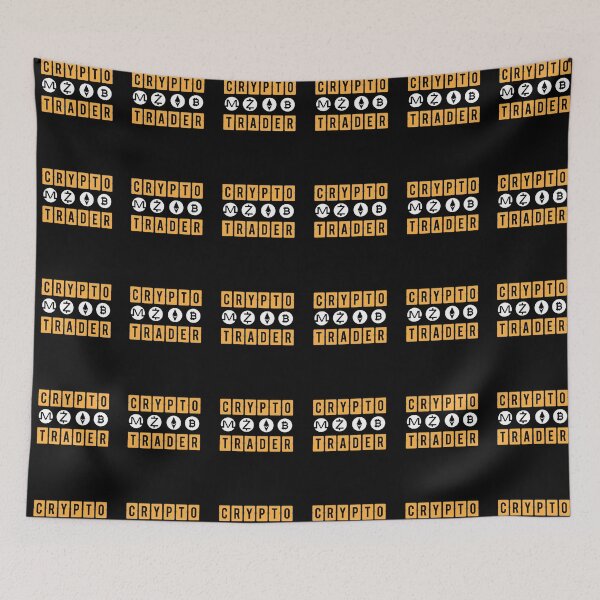 Item preview, Crypto Trader Bitcoin BTC Tile Pattern designed and sold by perfectpresents.