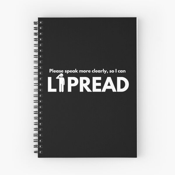 Item preview, Lipreading Communication Awareness Quote Design designed and sold by DesignsVault.
