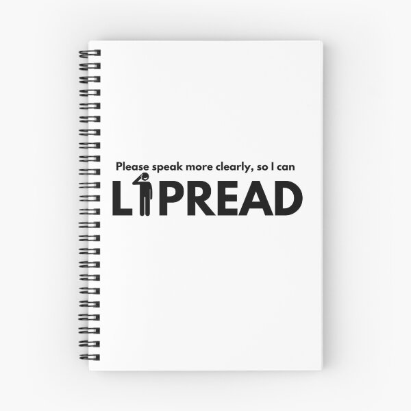 Item preview, Lipreading Communication Awareness Quote Design designed and sold by DesignsVault.