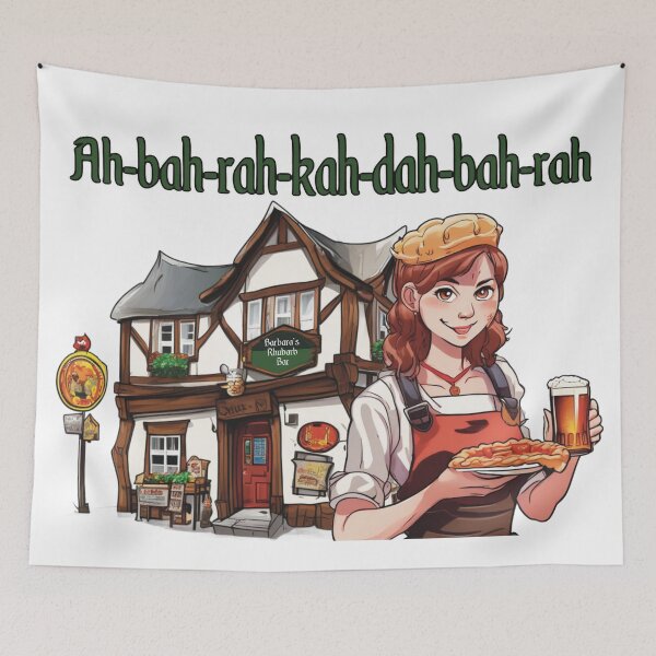 Item preview, Abracadabra - Barbara’s Rhubarb Bar designed and sold by Miscelenious.
