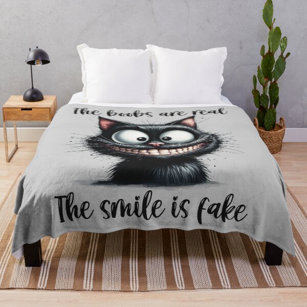 Item preview, The boobs are real…the smile is fake designed and sold by Miscelenious.