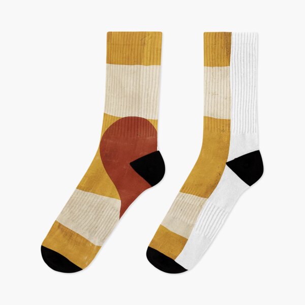 Item preview, Copy of Minimalist Heart Pattern Mustard Stripe Wall Art designed and sold by NarjaShop.