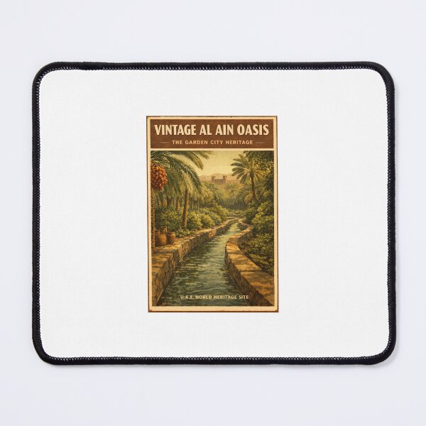 Item preview, Vintage Al Ain Oasis - The Garden City Heritage designed and sold by RDcollections.