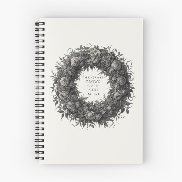 Item preview, The Grass Grows Over Every Empire - Victorian Vintage Wreath designed and sold by Mysticgroovegoods.