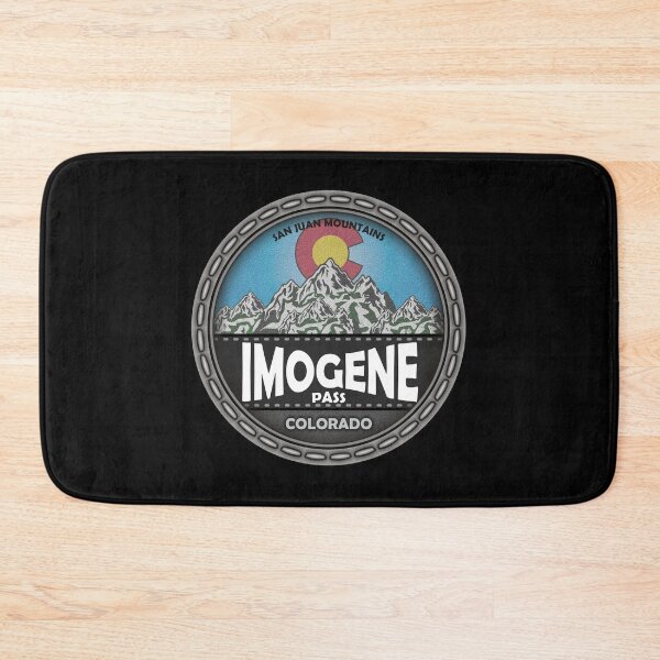 Item preview, Imogene Pass Colorado stitching effect emblem designed and sold by studioss76.