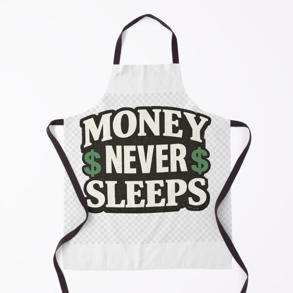 Item preview, Money Never Sleeps – Hustle Mindset Motivation Streetwear T-Shirt designed and sold by LatestDesign95.