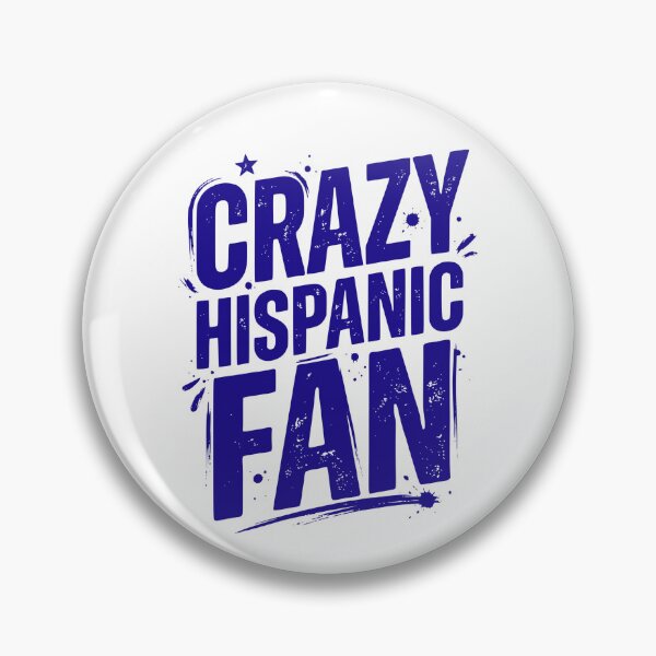 Item preview, Crazy Hispanic Fan Design, Hispanic Pride Fan Gift, Latino Sports Fan Graphic Tee designed and sold by AsturShop.