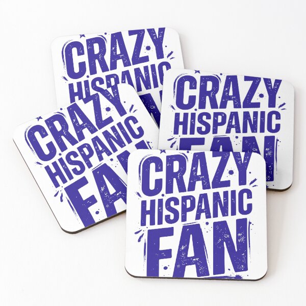 Item preview, Crazy Hispanic Fan Design, Hispanic Pride Fan Gift, Latino Sports Fan Graphic Tee designed and sold by AsturShop.