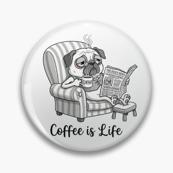 Item preview, Coffee is Life designed and sold by PoomDesign.