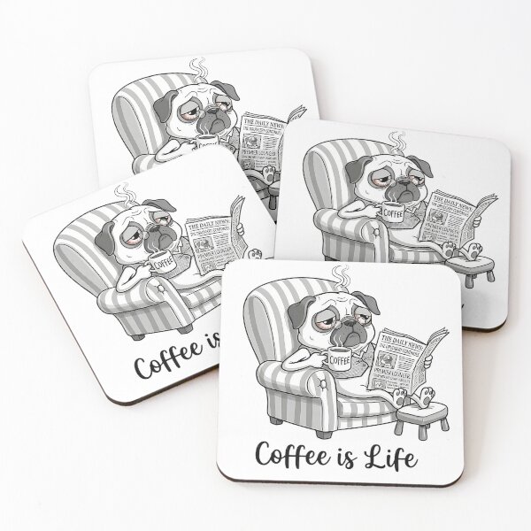 Item preview, Coffee is Life designed and sold by PoomDesign.