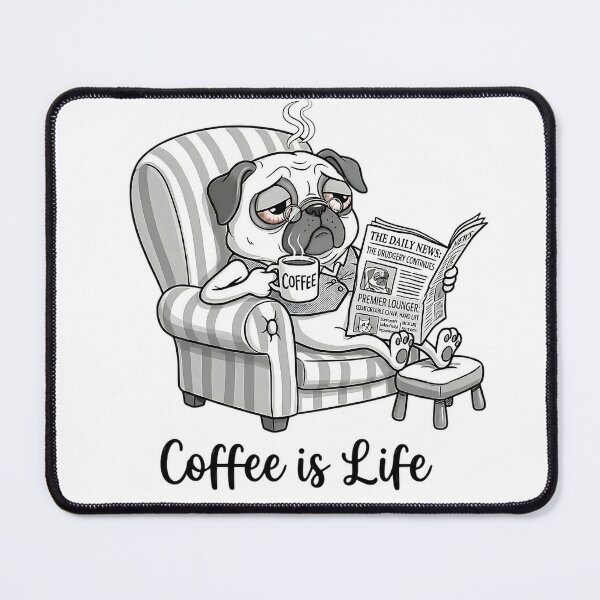 Item preview, Coffee is Life designed and sold by PoomDesign.