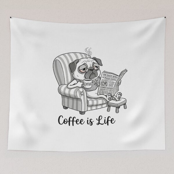 Item preview, Coffee is Life designed and sold by PoomDesign.