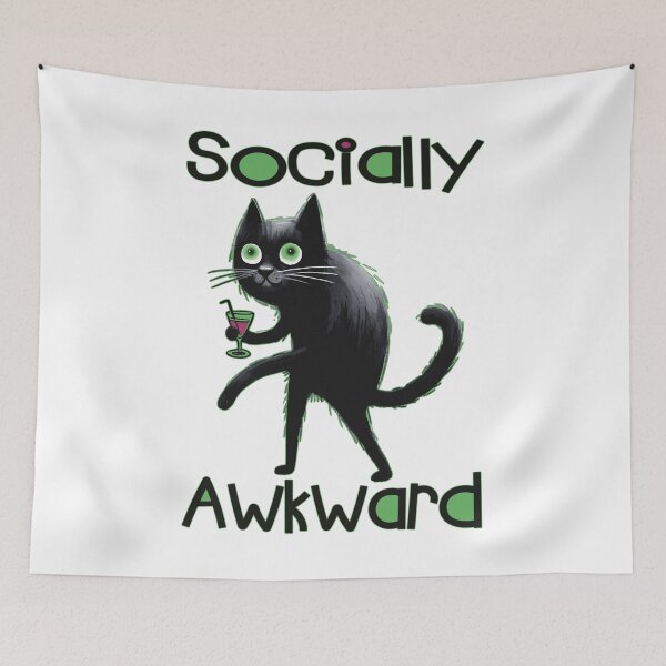 Item preview, Socially awkward designed and sold by Miscelenious.