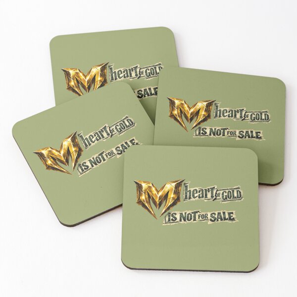 Item preview, My heart of gold is not for sale designed and sold by Atelierby-Anita.