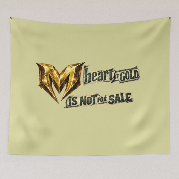 Item preview, My heart of gold is not for sale designed and sold by Atelierby-Anita.