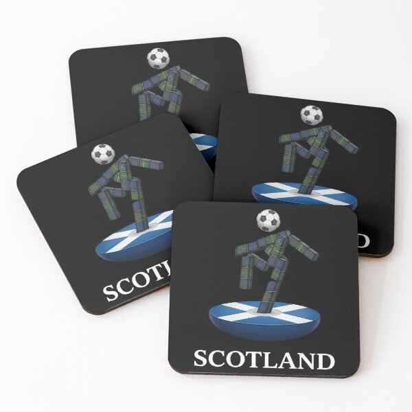 Item preview, Scotland Football Retro Tartan Player - 2026 Scotland Fan Art designed and sold by Loom on the Loch.