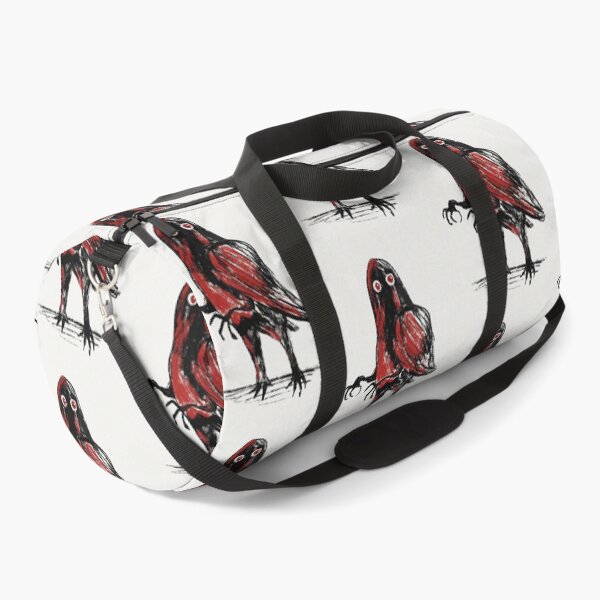Item preview, The Mothman cryptid cartoony illustration designed and sold by Vintage Designs +.