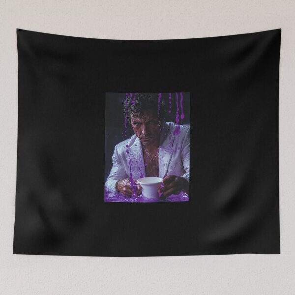 Item preview, Tony Montana Purple Splash Pop Art designed and sold by WockWave.