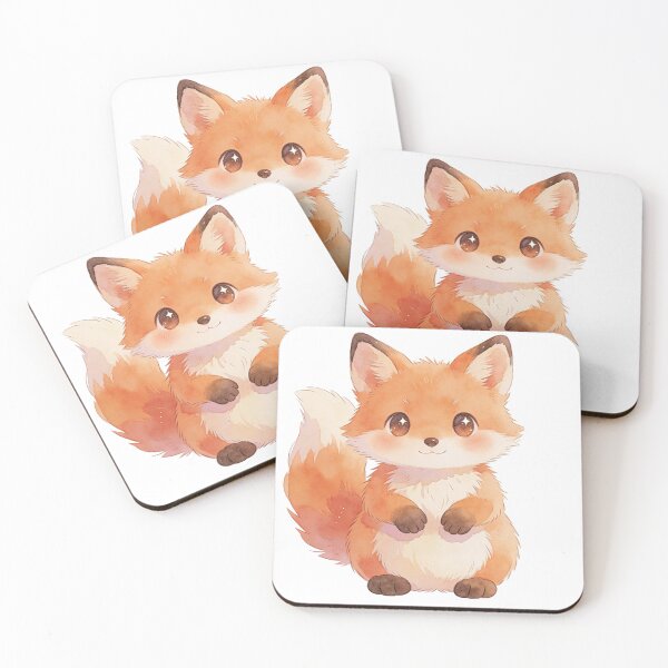 Item preview, Kawaii Baby Fox designed and sold by daddylovethis.