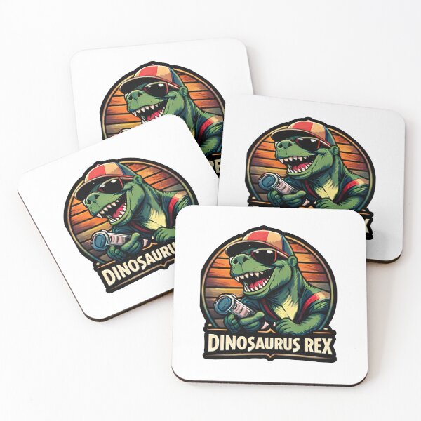 Item preview, Cool Dinosaur T Rex With Camera Retro Style Funny Dino Photography Design designed and sold by Ladys-Gents.